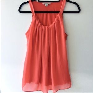 Melon/orange banana republic top